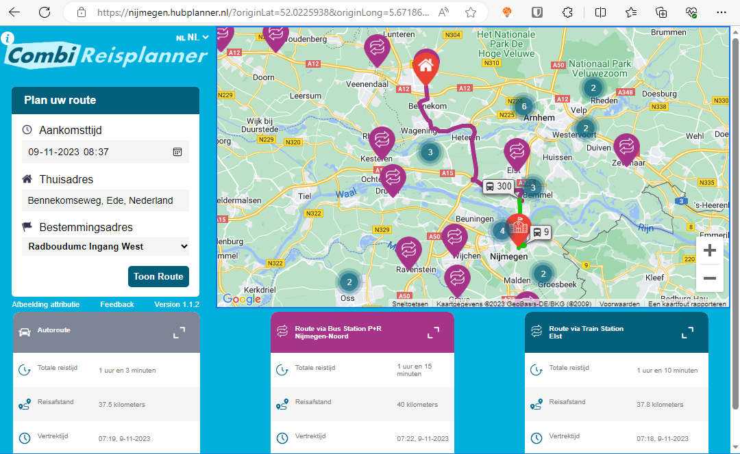 Campus Heijendaal zet in op de slimme combi-reis