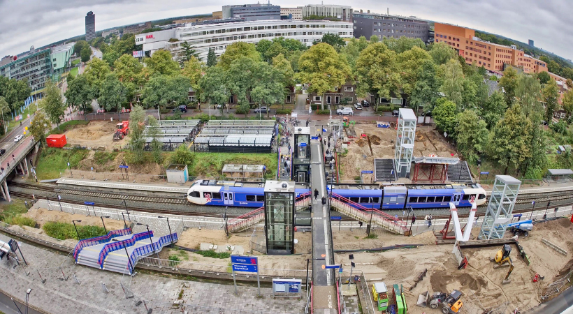 Station Heyendaal krijgt nieuwe loopbrug over het spoor