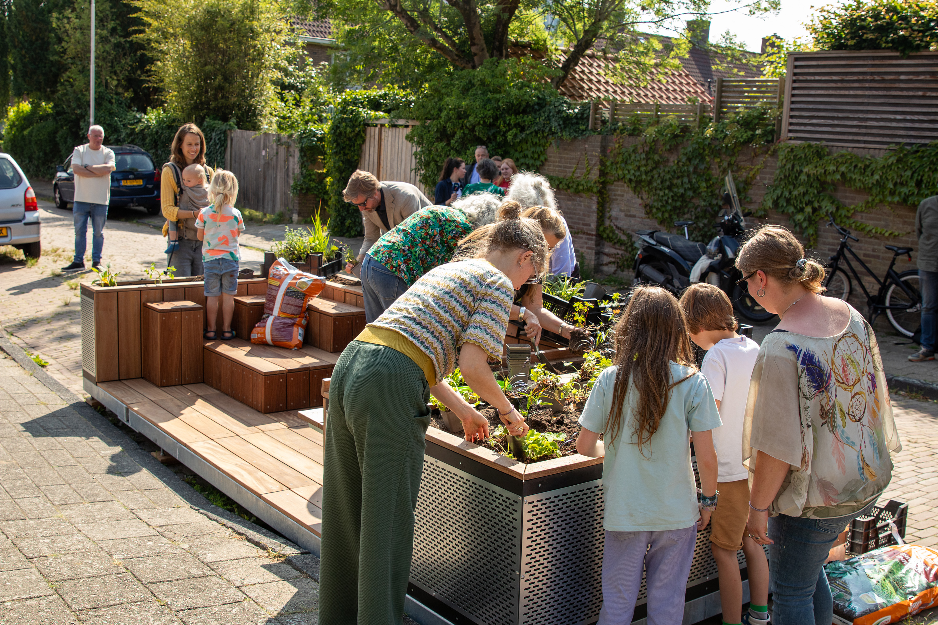 Een groene ontmoetingsplek in je straat? Meld je aan voor een ruimtemaker